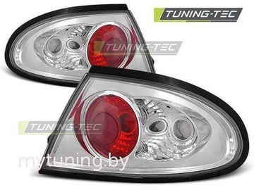 Задние фонари Mazda 323F chrome