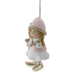 GAEM Фигурка декоративная подвесная "Ребёнок", L6 W5 H11 см, 2в.
