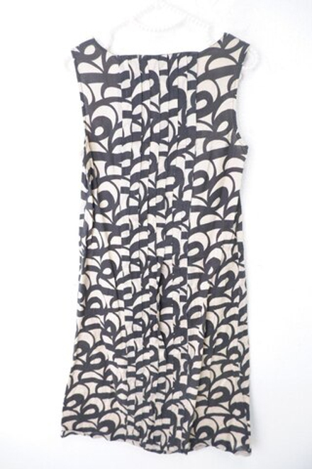 Платье Monsoon с черным узором 42 размер