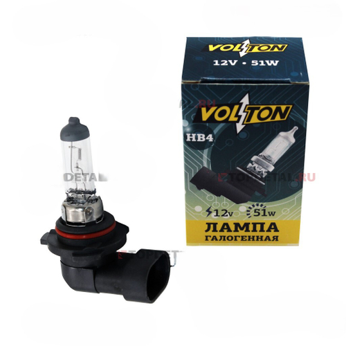 Автолампа 12V HB4 51W Volton