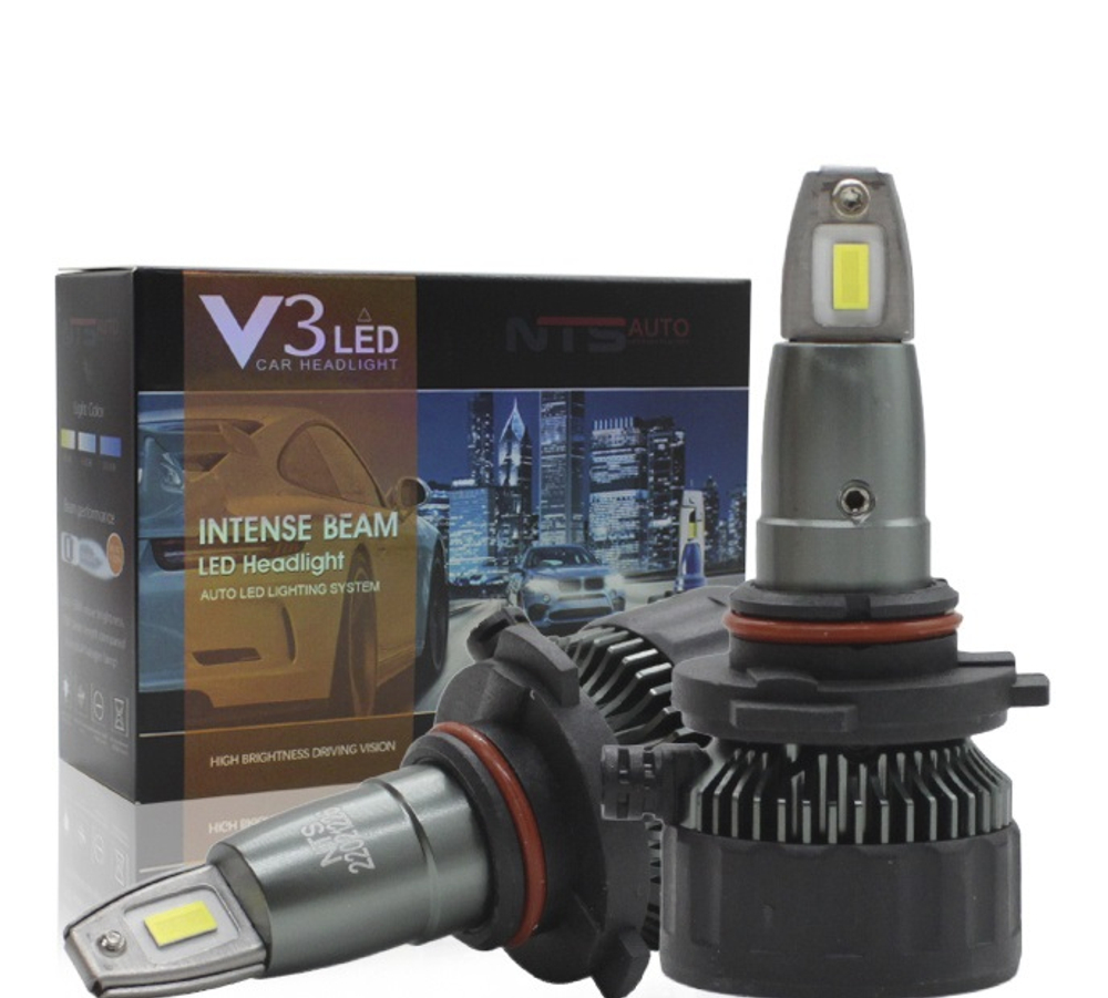 Автолампа LED Н11\8 к-т HeadLight  V3 (вентилятор) 35W 6500k 2750LM (как F1) V3H11