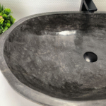 Раковина из речного камня RS-63641 (87*50*17) 0125