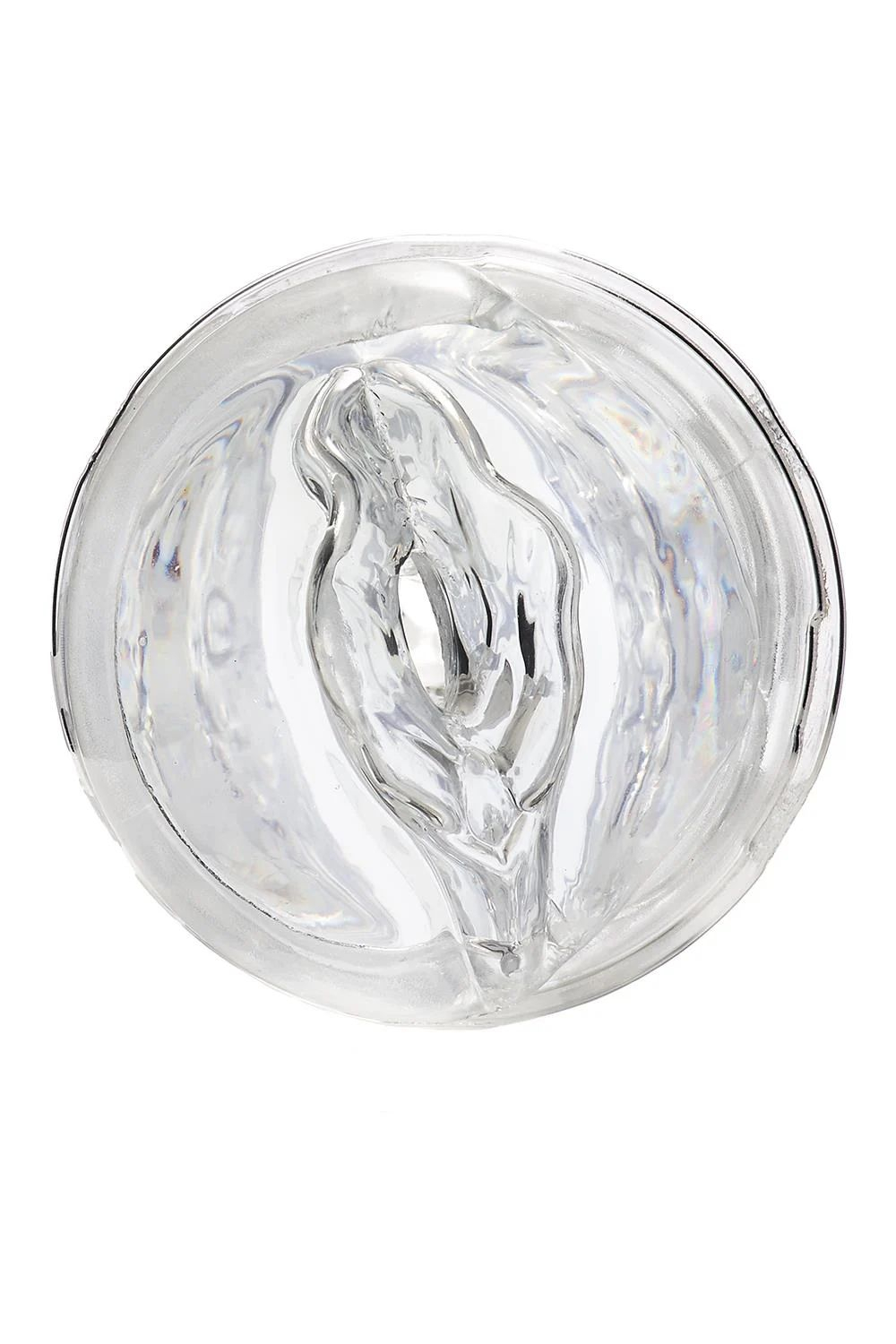 Прозрачный двусторонний мастурбатор Sophia - вагина и анус