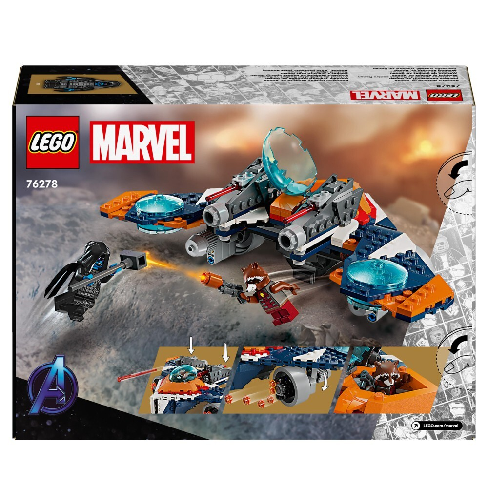LEGO Marvel Super Heroes — Боевая птица Ракеты против. Ронан 76278 / артикул   76278  / GTIN 5702017590288