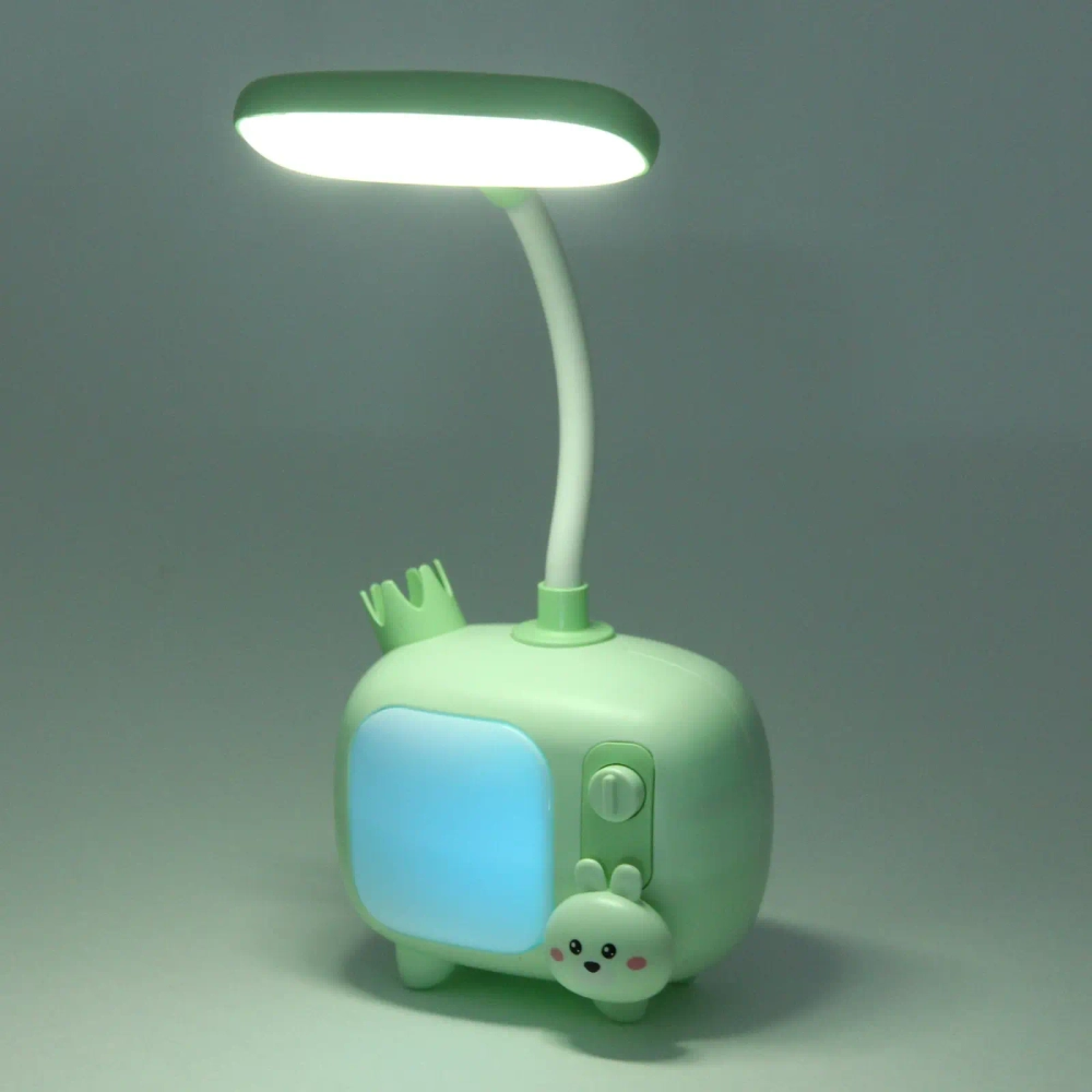 Настольная лампа «Sweet - TV time» LED, USB 0.6-4.2W 5V, Зеленый