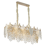 Citilux Darby CL309272 Люстра хрустальная подвесная Золото