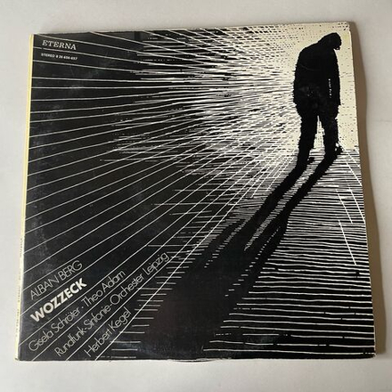 Винтажная виниловая пластинка LP Alban Berg Wozzeck (ГДР 1976)