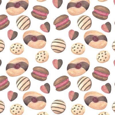 Печенье с шоколадом