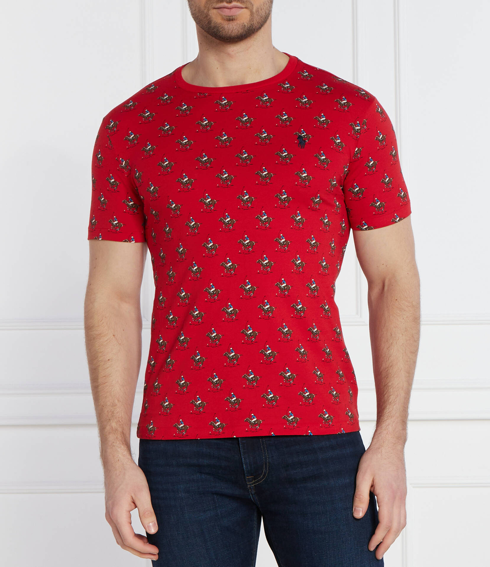 Футболка POLO RALPH LAUREN - красный(710934355)