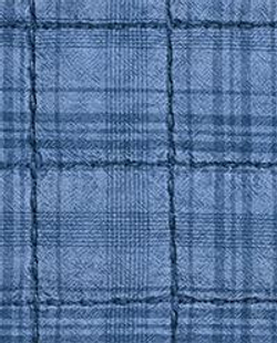 Zara Home покрывало детское из хлопка, синий, в клетку, 180x250 см