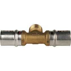 Тройник-переходник с наружной резьбой 20х1/2"х20