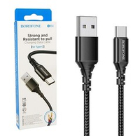 Кабель USB - TypeC BOROFONE BX54 (черный) 1м