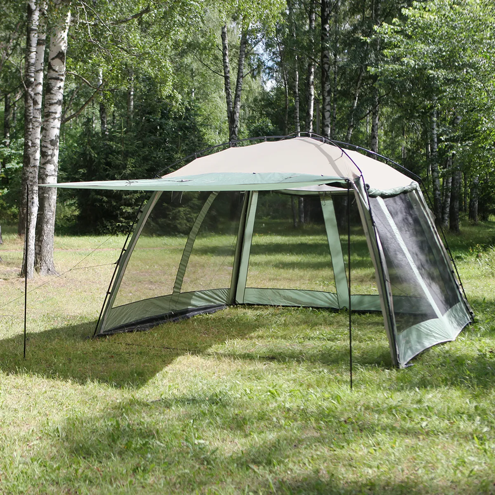 Шатер BTrace Camp, артикул T0465, цвет Зеленый/Бежевый