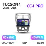 Teyes CC4 Pro 9" для Hyundai Tucson 1 2004-2009