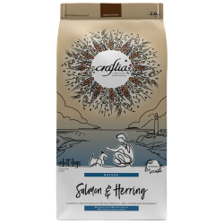 Сухой корм CRAFTIA NATURA для взрослых собак миниатюрных и мелких пород из лосося с сельдью 2 кг