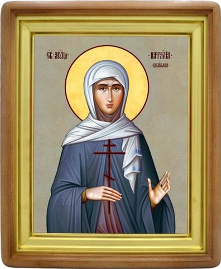 Наталия Васильева святая мученица. Икона на холсте.