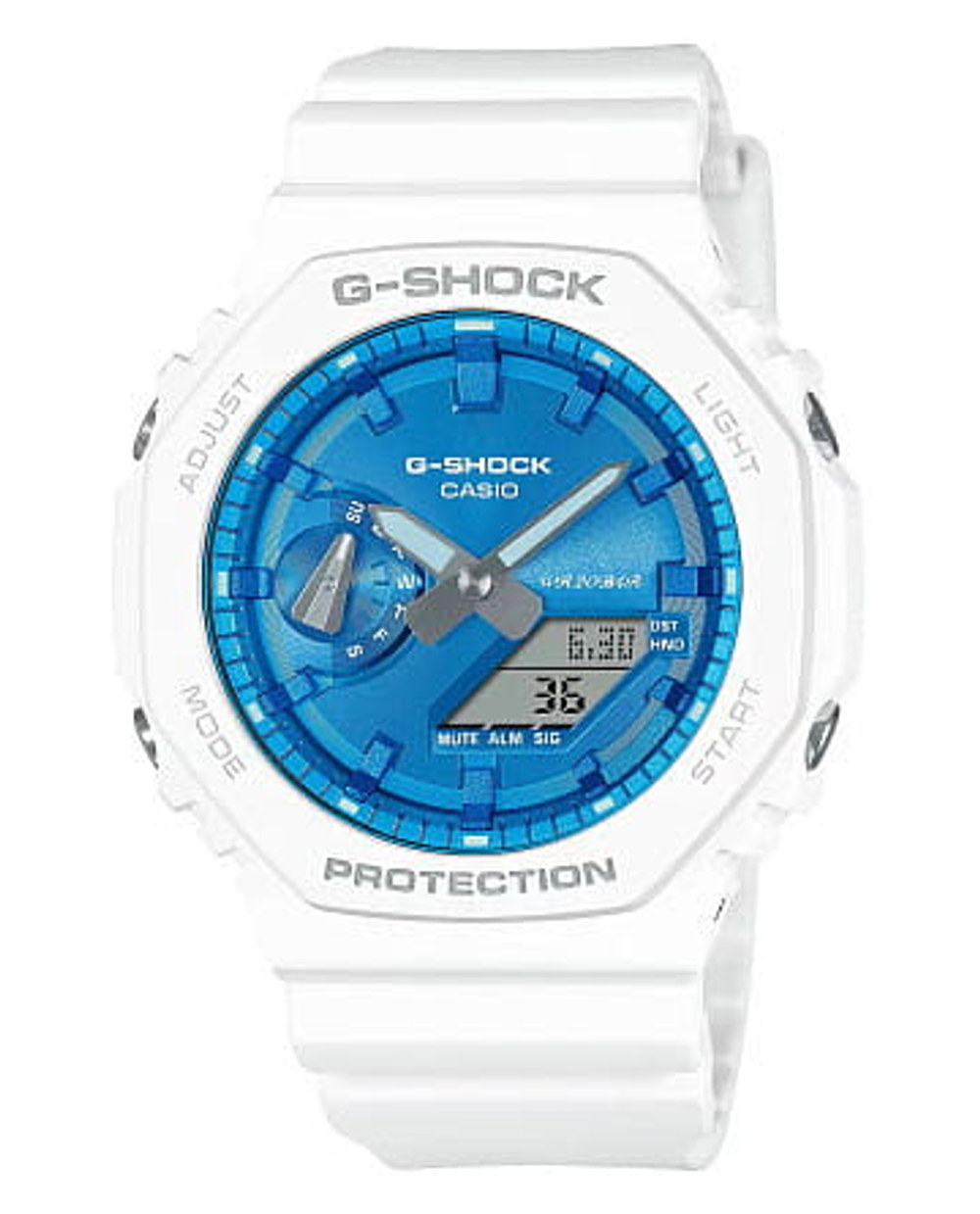 Часы Casio G-Shock GA-2100WS-7ADR (GA-2100WS-7A)