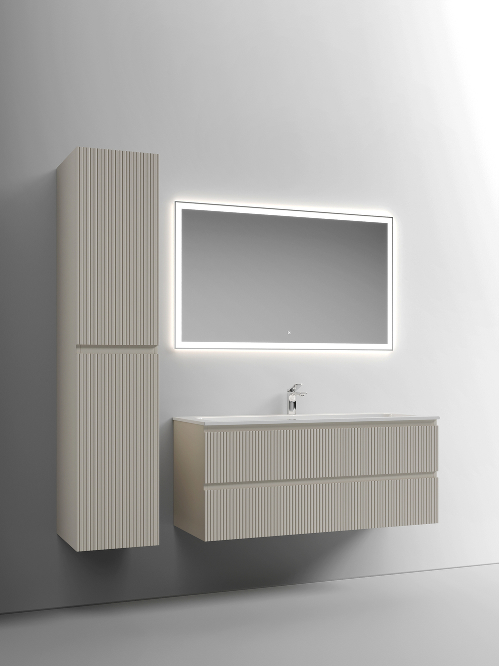 Тумба с раковиной Sancos Snob T 120 см SNT120CE beige soft