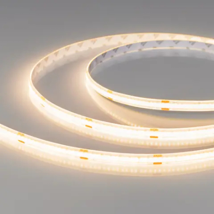 Светодиодная лента герметичная COB-SE-X320-8mm 24V Warm2700 (8 W/m, IP65, 5m) (Arlight, -) 058765