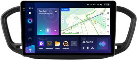Магнитола для Lada Vesta NG 2022+ (без штатного экрана, рамка под 10") - Teyes CC3-2K QLed Android 10, ТОП процессор, SIM-слот, CarPlay