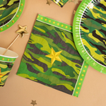 Салфетки «Звездный камуфляж», 33 см, 20 шт