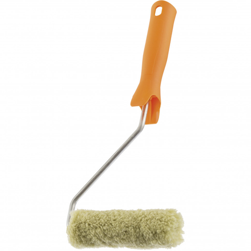 80588 Мини-валик в сборе "Фасадные работы",110 мм, ворс 12мм, D16мм, Dруч. 6мм,полиакрил,полиэстер Сибртех