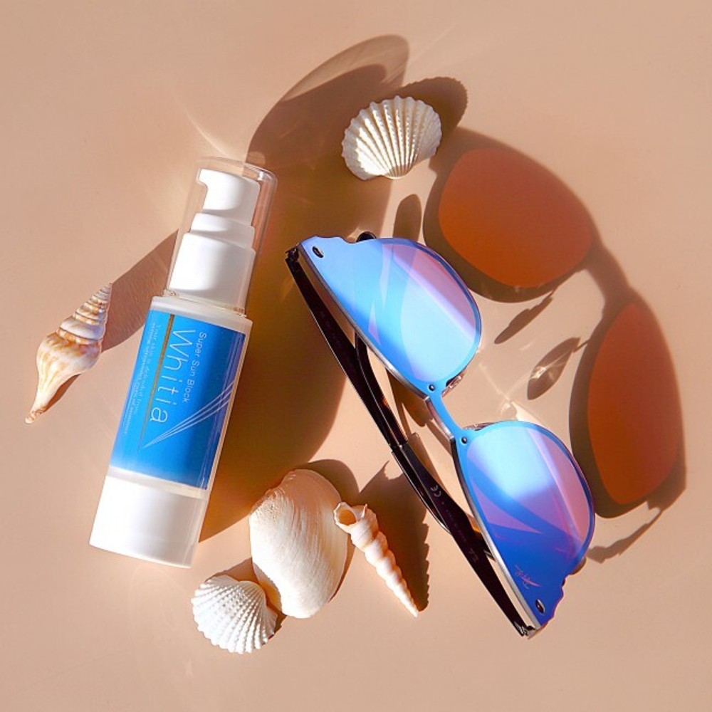 Плацентарный солнцезащитный крем Sun Block Whitia SPF50+ PA+++