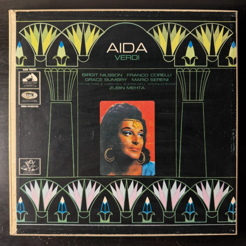 Верди - Аида 3LP (Германия 1967г.) Т