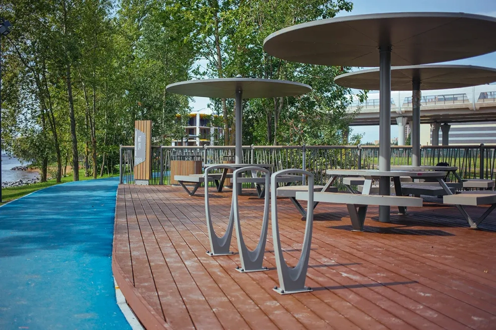 Чугунная велостойка SK00298