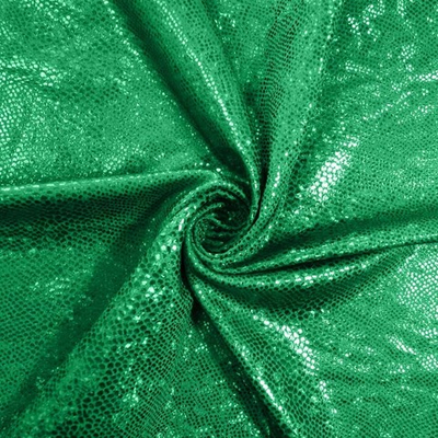 Трикотаж Голограмма, 198 гр/м2, 150 см, зелёный