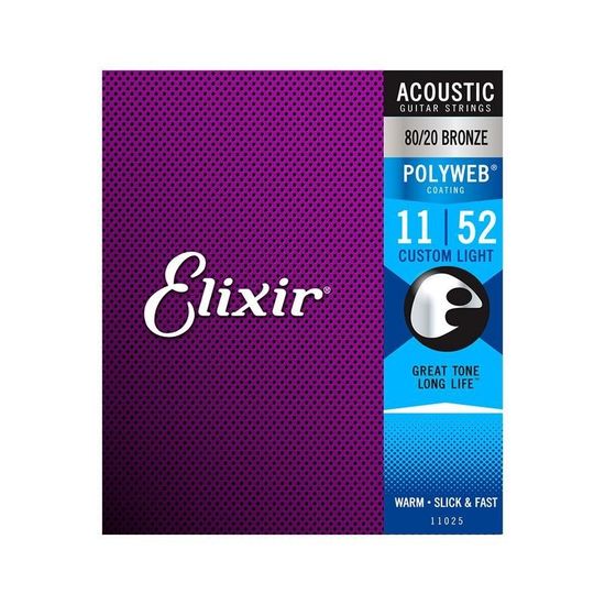 Струны для акустической гитары ELIXIR 11025