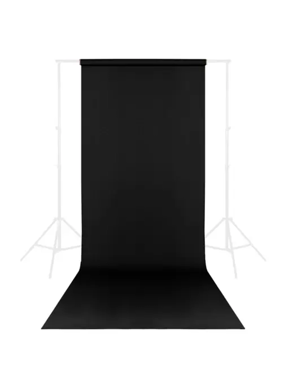 Фон бумажный Raylab 009 Black 1,35*6м черный