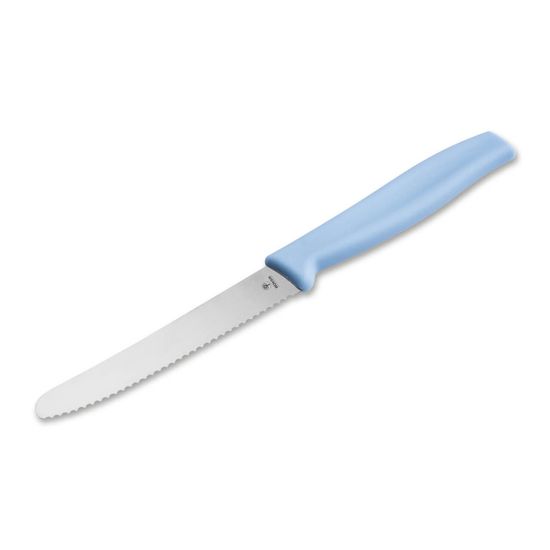 Нож кухонный Boker 03BO015 Sandwich Light Blue клинок из стали Stainless Steel, рукоять Synthetic