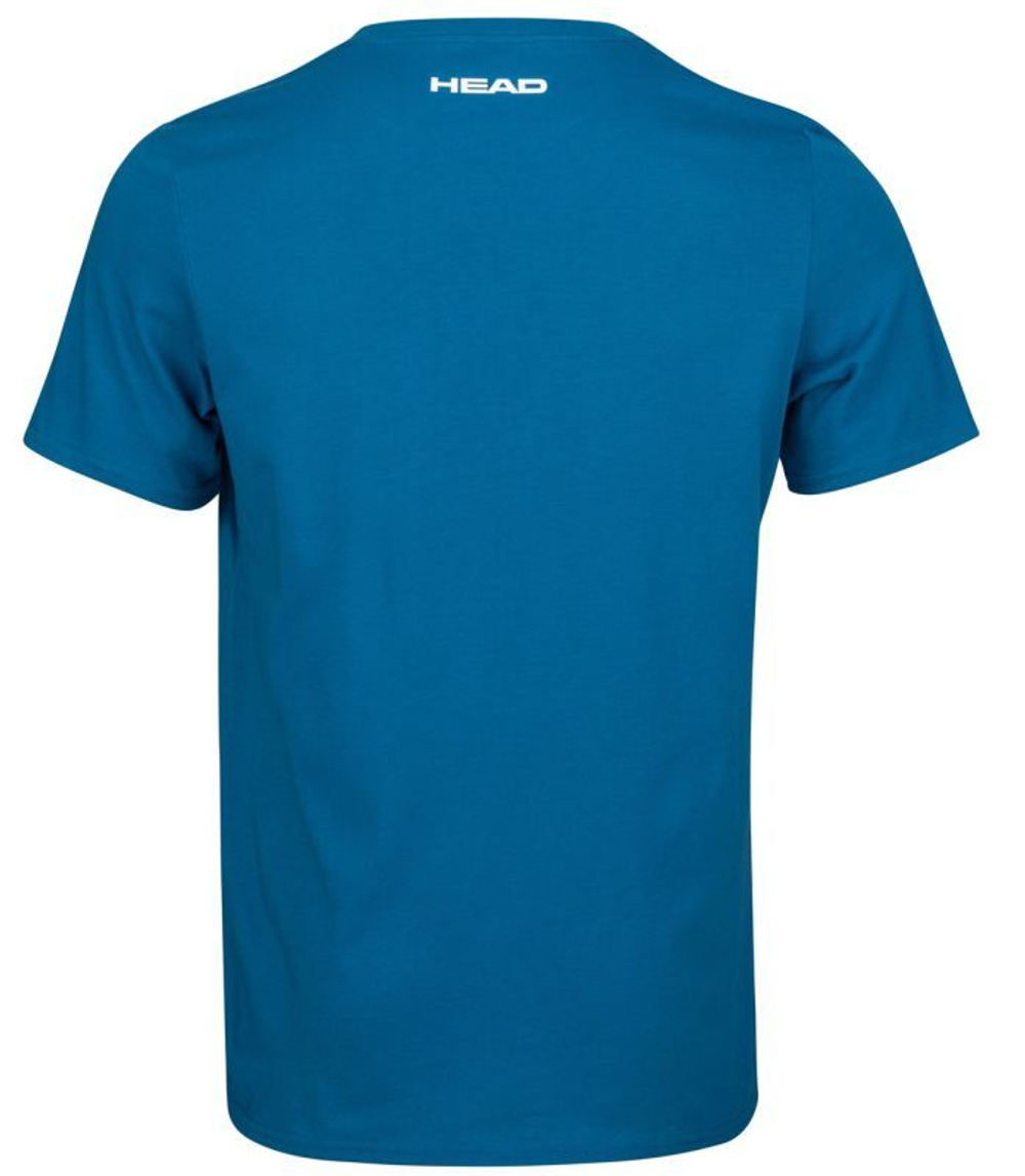 Футболка для мальчика теннисная Head Font T-Shirt B - blue