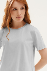 23510 Футболка женская (серый)