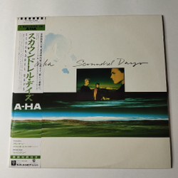 Винтажная виниловая пластинка LP A-ha Scoundrel Days (Japan 1986) (Obi, Stickers) Cry Wolf