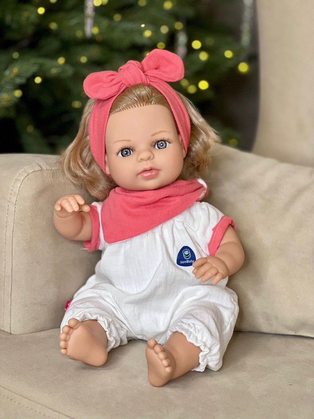 Кукла Berjuan мягконабивная 38см Sani Baby (3040)