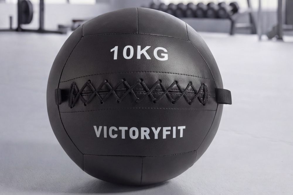Мяч тренировочный (Wall Ball) 10 кг VictoryFit VF-WBA100