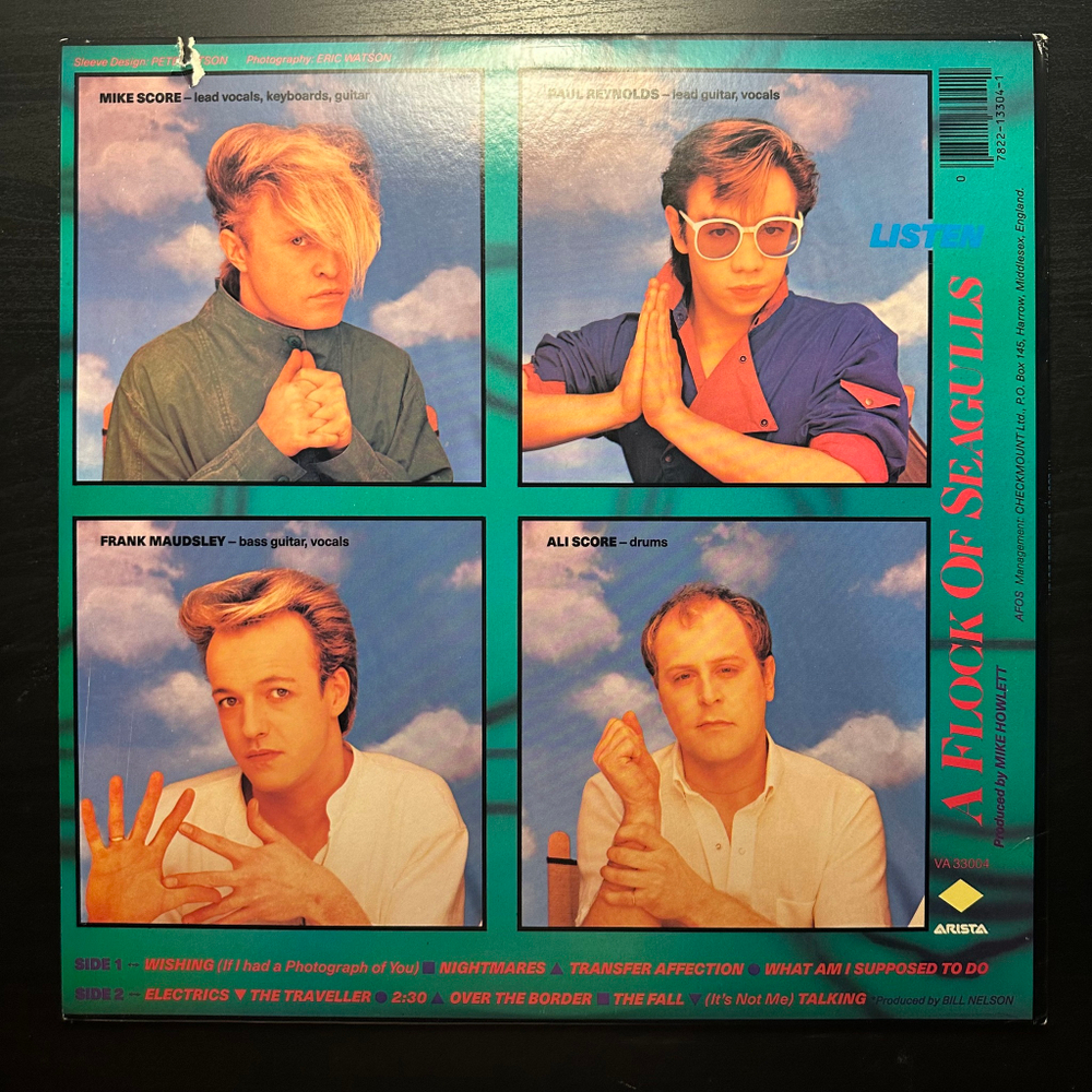 A Flock Of Seagulls - Listen (США 1983г.)