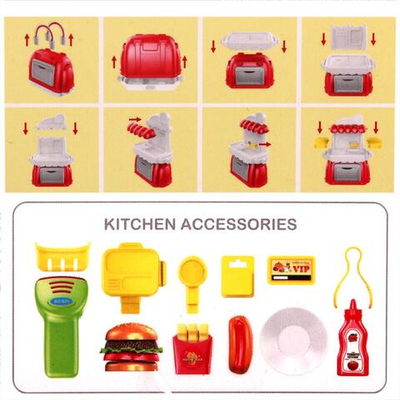 Игровой модуль Кухня, чемодан W839A