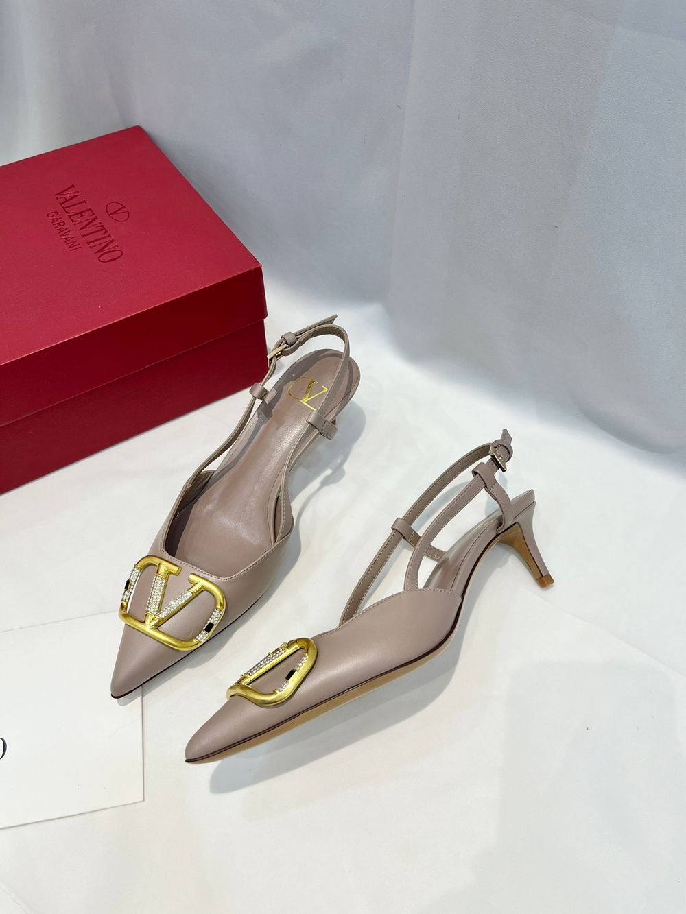 Valentino Vlogo Slingback Pump