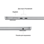Apple MacBook Air 13 2024 M3 16/256Gb (Silver) (MC8H4)