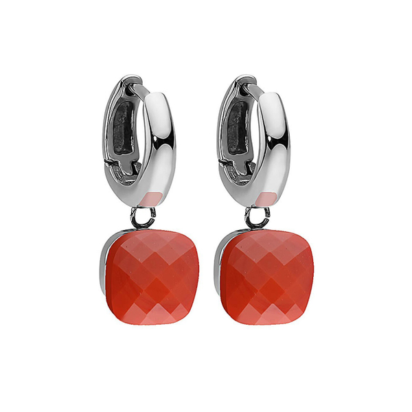 Серьги Qudo  Firenze Red Tulip 300345 R/S