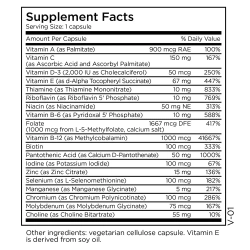 MethylPro® Multivitamin + 1 mg L-Methylfolate