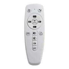 3056/DL COLOR SN 000 Светильник пластик/белый/черный LED 48Вт 3000-6500К D390 IP43 пульт ДУ/RGB/LampSmart LOBIO RGB