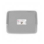 Подставка под миску для животных lucky pet 33*26см (серый)