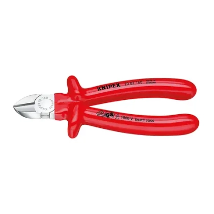 Кусачки боковые хромированные 160 мм Knipex 70 07 160