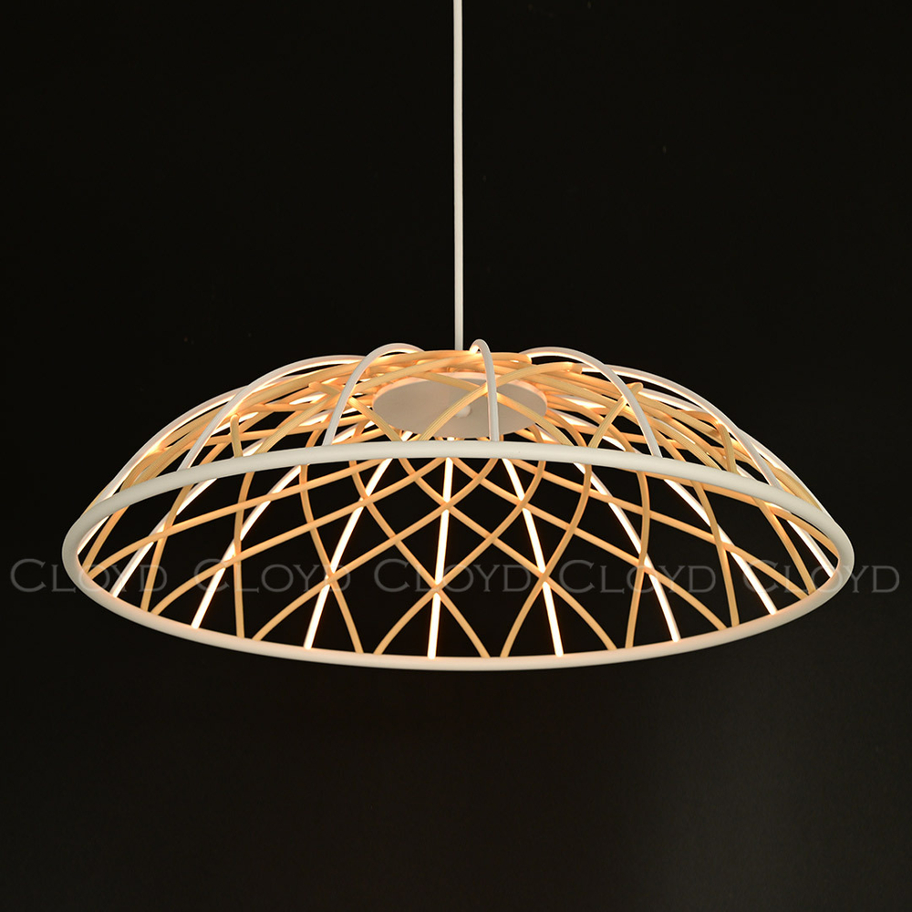 Люстра Cloyd COCKLICO C1 / Ø60 см - желтый - белый (арт.11412)