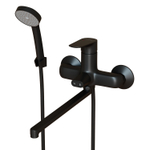 Смеситель для ванны и раковины 35k MIXLINE ML14-02BL ЧЕРНЫЙ