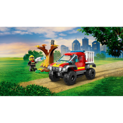 LEGO City — Пожарная машина 4x4 — Спасательная миссия 60393 / артикул   60393  / GTIN 5702017416588